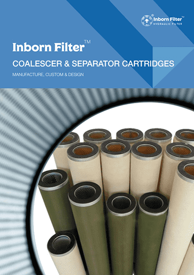 Several yinbeier coalescer separator cartridges we produce.